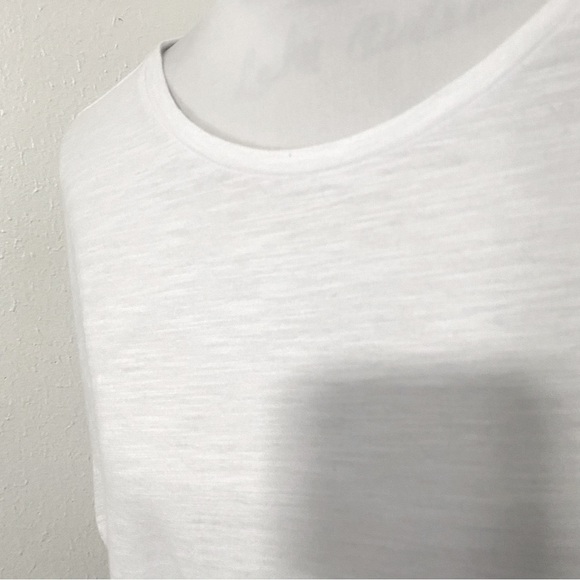 Time and Tru Women's Plus Eyelet T-Shirt White Size XXL (20) Lightweight NWT - Picture 4 of 9